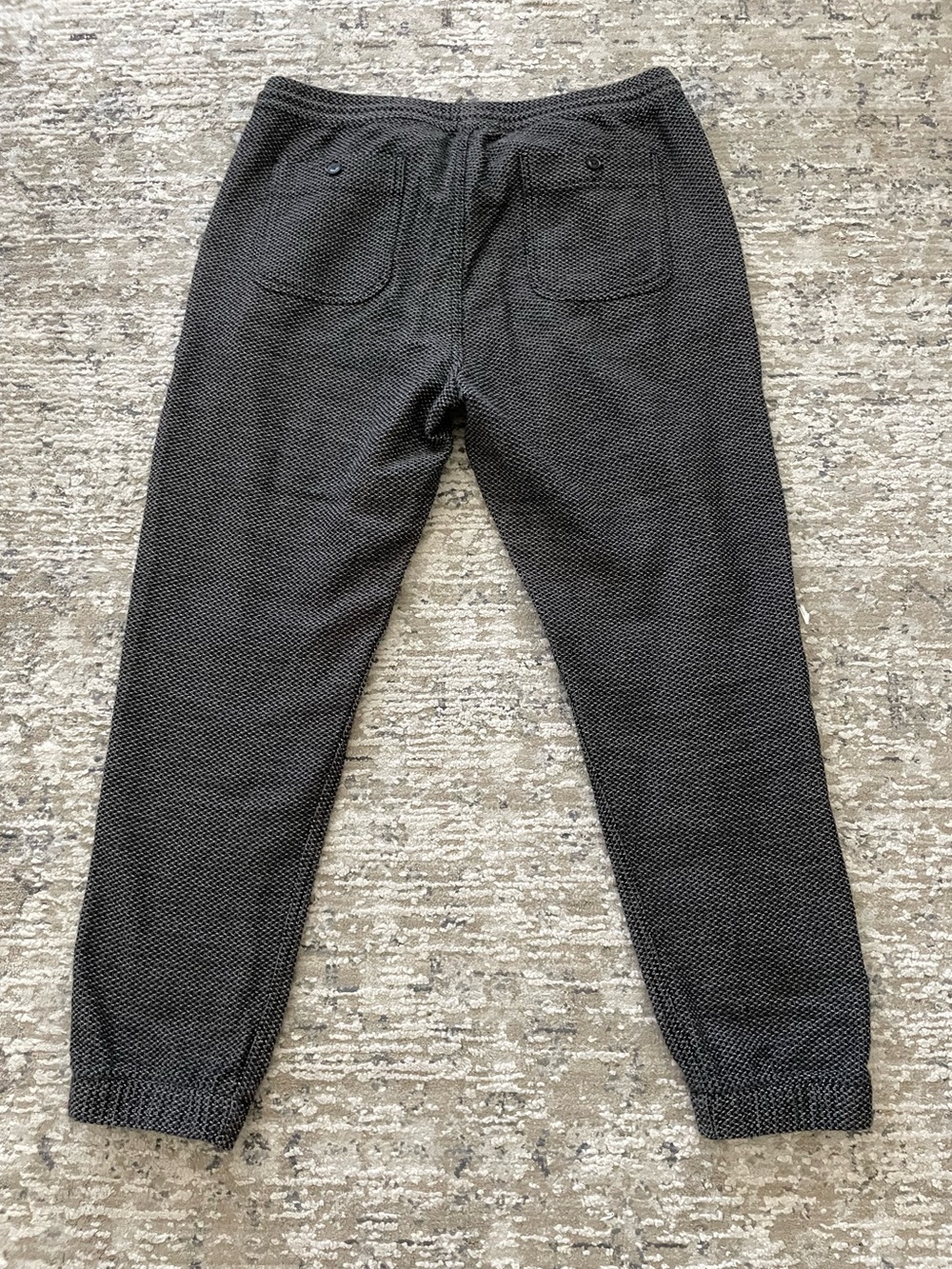 Taylor Stitch The Apres Pant Size XXL Joggers Sashiko Gray Charcoal - Picture 4 of 16